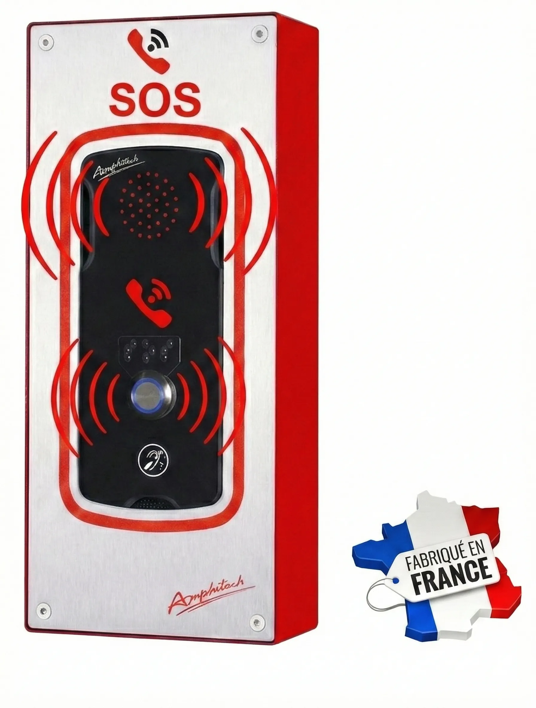 Borne urgence a la norme MS70 ERP la borne pour les ERP public conforme a la loi 2023