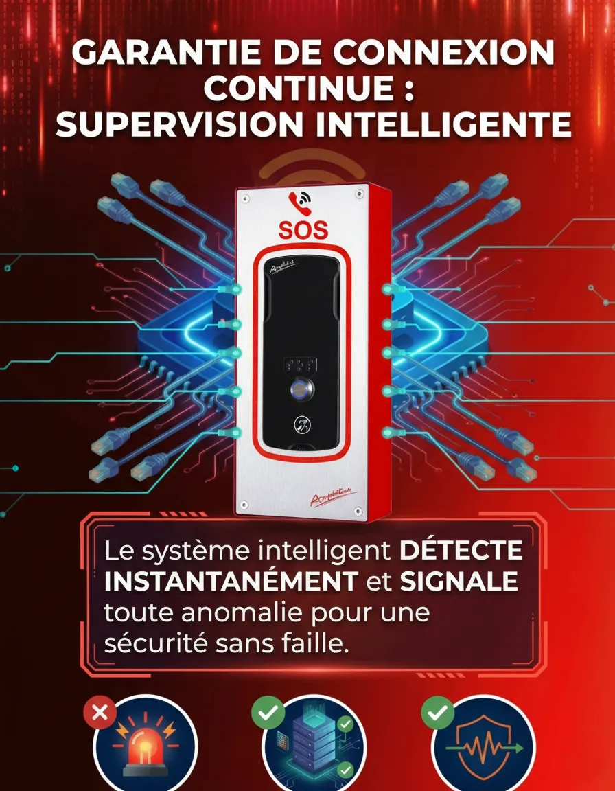 telephone erp supervision ms 70 Supervision en temps réel de la ligne de téléphone de secours ERP pour détection de défaillance